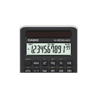 CASIO FX-82SOLARII 國家考試工程計算機.具有多種函式計算.太陽能供電