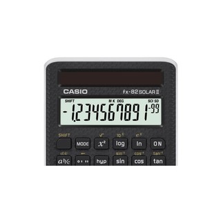 CASIO FX-82SOLARII 國家考試工程計算機.具有多種函數計算.太陽能供電