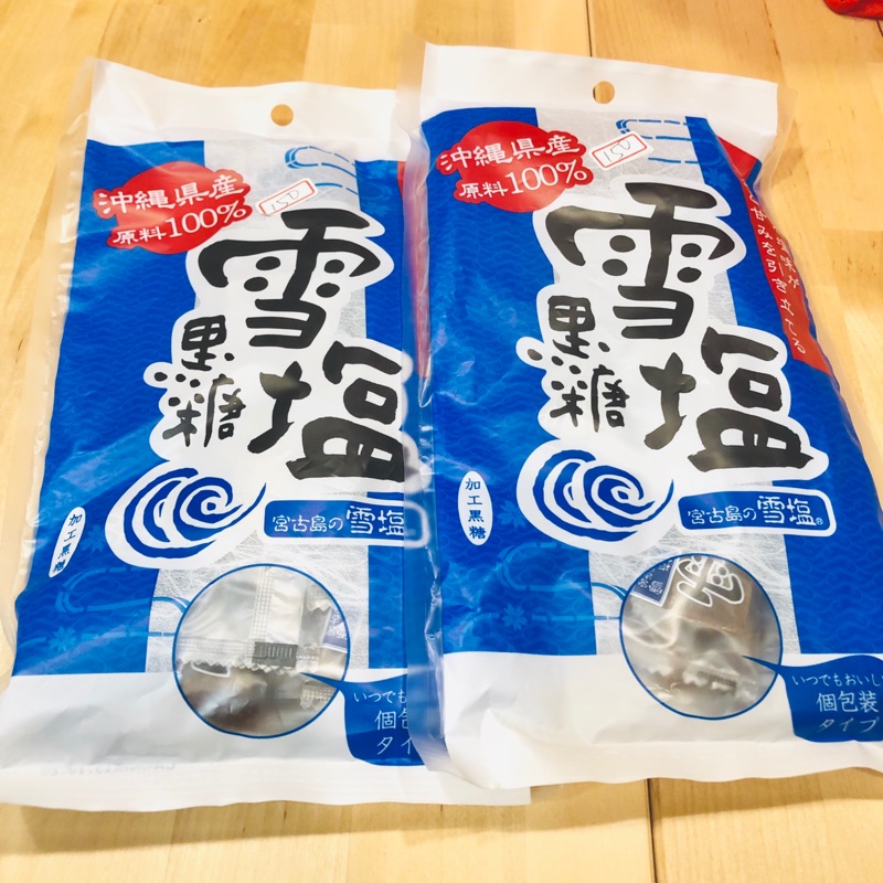 日本🇯🇵沖繩限定版 雪鹽黑糖塊