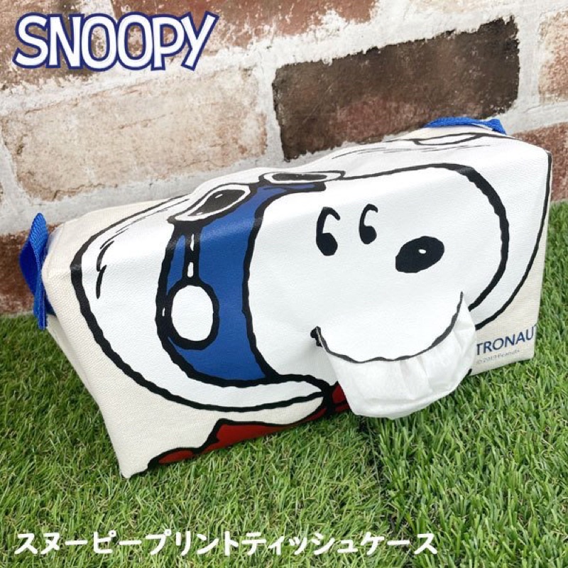 現貨！日本正版 Peanuts Snoopy 史努比 車用 可掛式面紙套 面紙盒套 吊掛式 面紙套 汽車用 SN189
