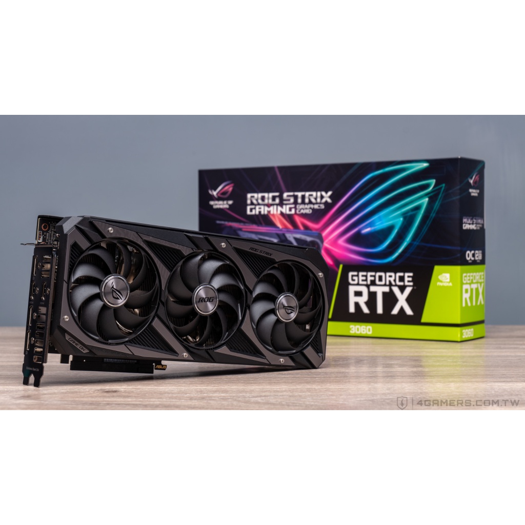 現貨 Asus RTX 3060 ROG STRIX 12GB 未鎖 算力 48MH/S 110W