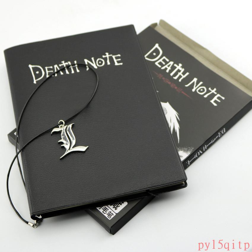 死亡筆記cosplay道具death Note記事本 L項鏈筆記本套裝 1736 蝦皮購物