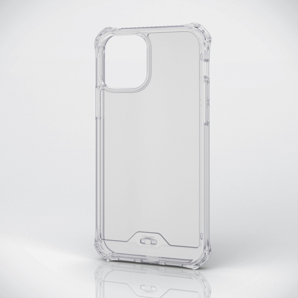 北車 ELECOM iPhone 12/iP12 PRO 6.1吋 PROZEROSHOCK 耐衝擊 透明背蓋 保護殼