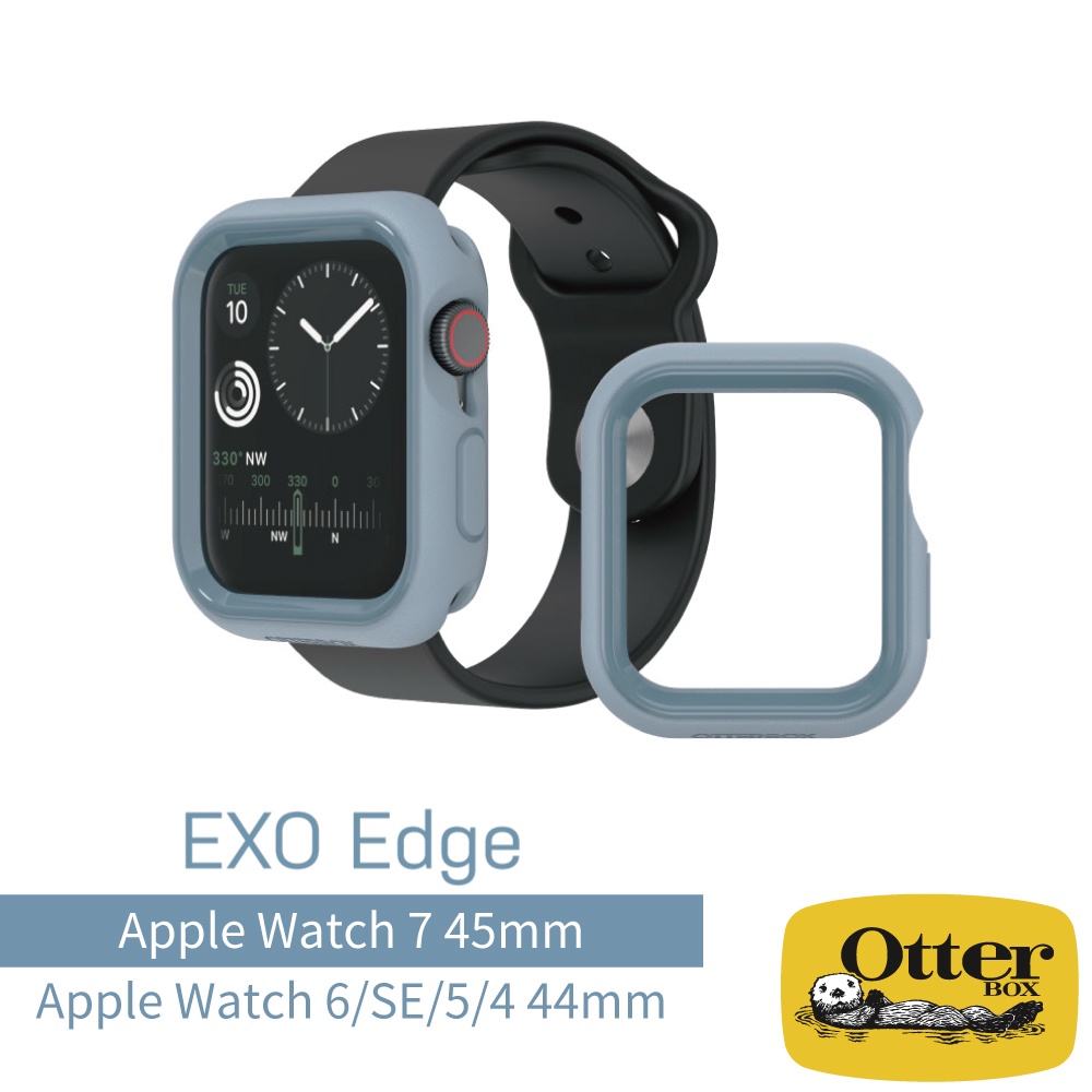 [福利品] 正版公司貨 OtterBox Apple Watch 7/6/SE/5/4 44/45 EXO Edge保護