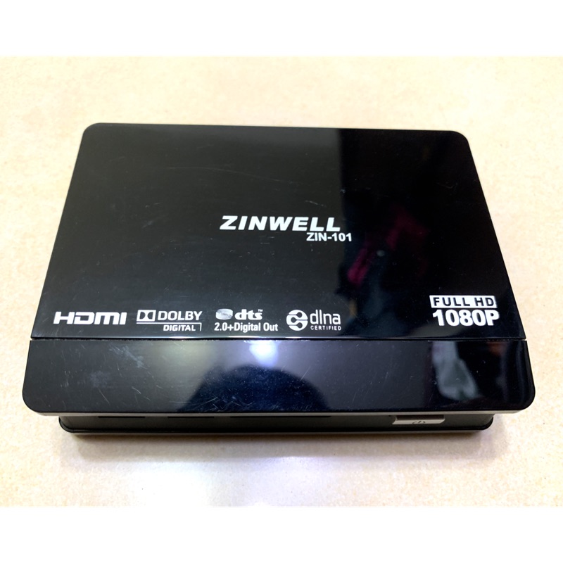 自售【Zinwell兆赫】HD影音藍光奇機 II 多媒體播放器(ZIN-101)