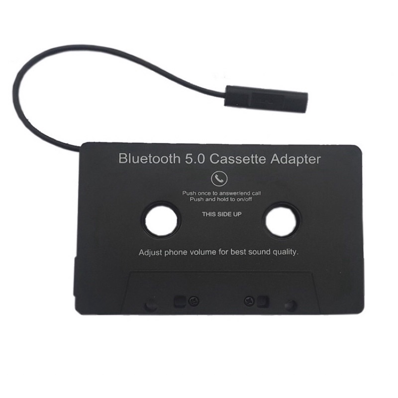 Muslady Bt 卡帶適配器, 用於汽車, 帶有立體聲音頻無線盒式磁帶至 Aux 適配器智能手機音頻磁帶轉換器