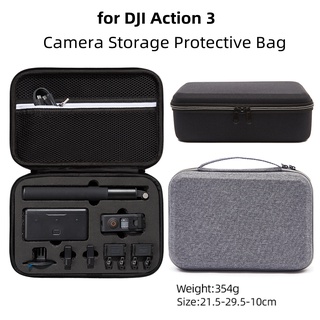 Dji Action 3 儲物袋套裝 DJI Osmo Action 3 袋運動相機保護套手提包相機配件