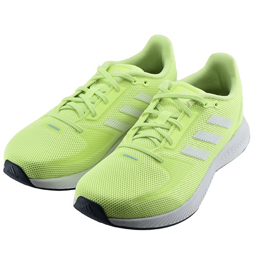 Adidas RUNFALCON 2.0 女鞋 跑鞋 螢光黃 FY8736