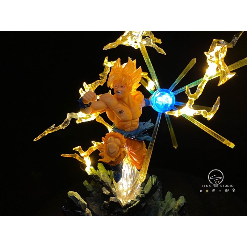 【廷a理工御宅】魔改 Figuarts Zero超激戰 悟空 電改LED