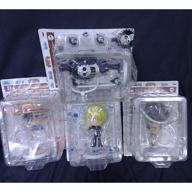 日版金證海賊王一番賞夏波帝諸島篇魯夫 香吉士 羅賓 布魯克公仔 蝦皮購物