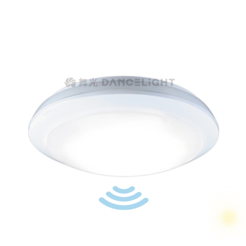 【舞光.LED】16W戶外防水感應吸頂燈 IP66 白光/黃光 安裝簡易-一體成型【實體門市保固】【現貨供應】