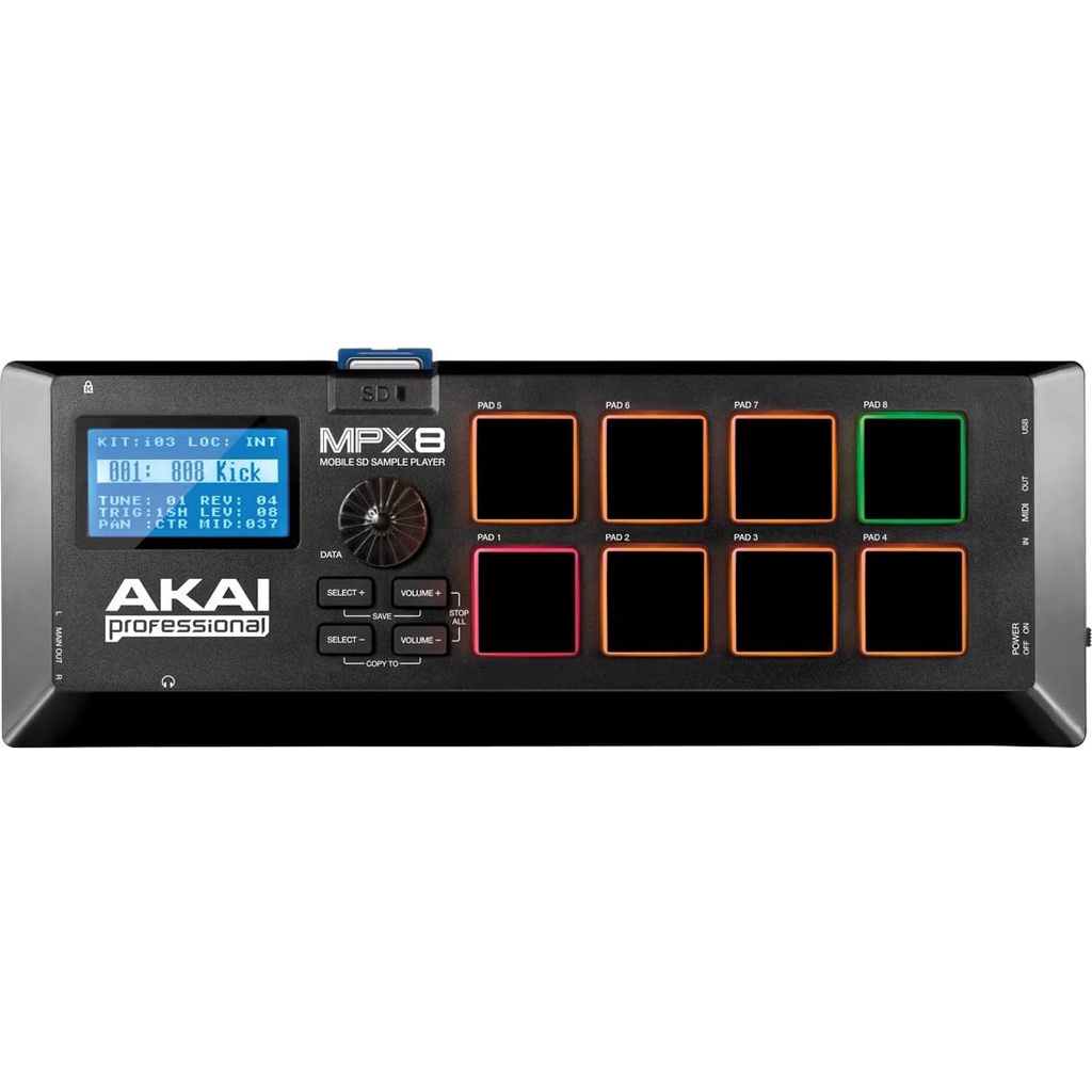 AKAI MPX8 取樣機 打擊鍵盤