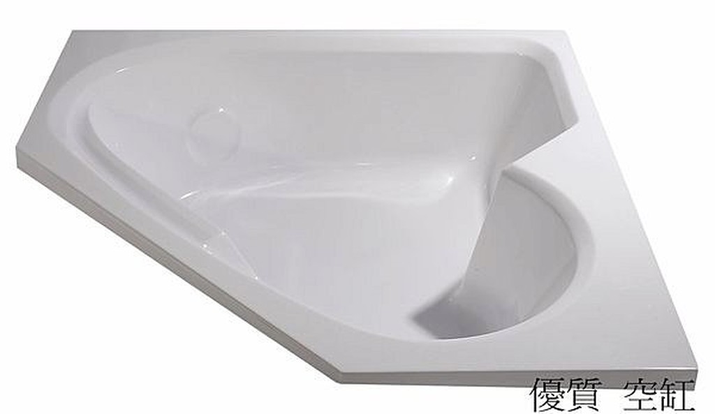 優質精品衛浴 RF550D五角型空缸(台灣製) 浴缸 壓克力浴缸 按摩浴缸 獨立浴缸 獨立按摩浴缸 古典浴缸 無接縫浴缸
