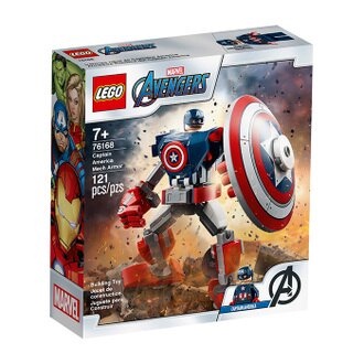 樂高LEGO Super Heroes 超級英雄系列 Marvel 美國隊長機甲 76168
