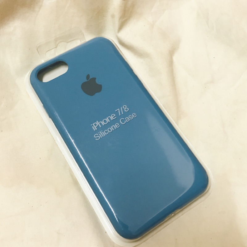Iphone7/8/SE 手機殼 藍色 全新