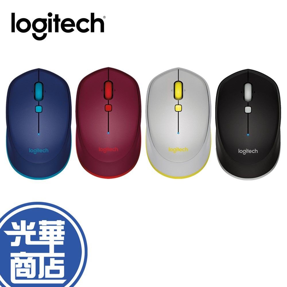 【現貨熱銷】Logitech 羅技 M337 藍芽滑鼠 無線滑鼠 黑 灰 藍 紅 輕巧 全新公司貨