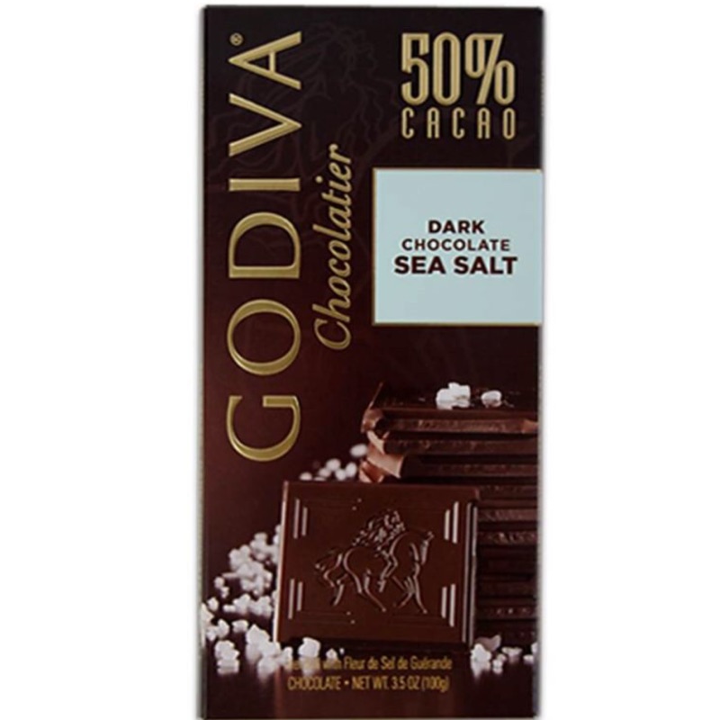 GODIVA海鹽味純巧克力磚