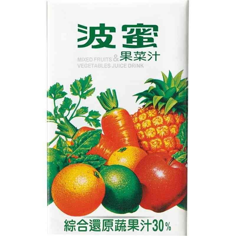 波蜜 果菜汁[箱購] 250ml x 24【家樂福】