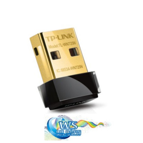 TP-LINK 超微型 11N 150Mbps USB 無線網路卡 ( TL-WN725N(TW) VER:3.0 )
