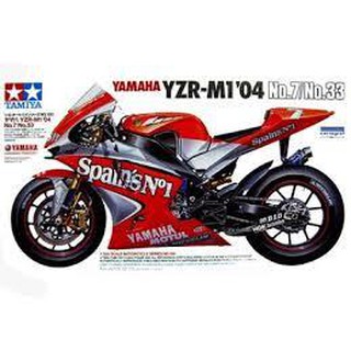 神通模型 田宮 TAMIYA 14100 1/12 YAMAHA YZR-M1 ' 04 NO.7/NO.33