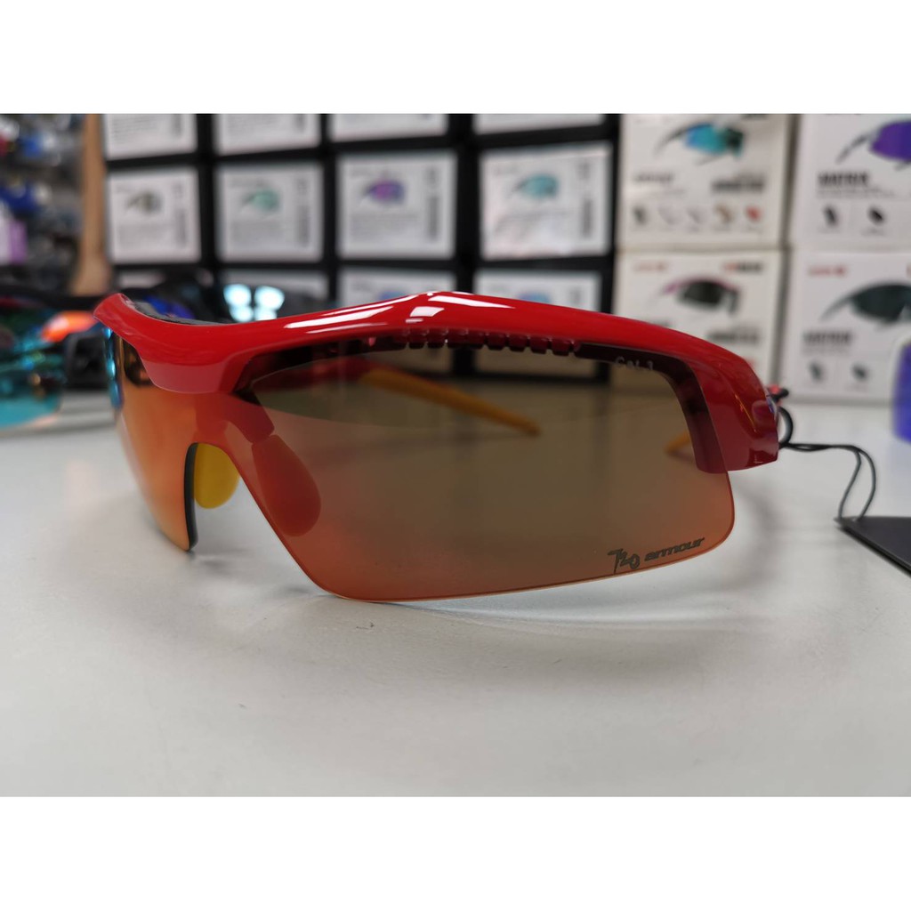 現貨出清◆ 全新720 armour運動眼鏡 太陽眼鏡 自行車眼鏡 鋼鐵人配色