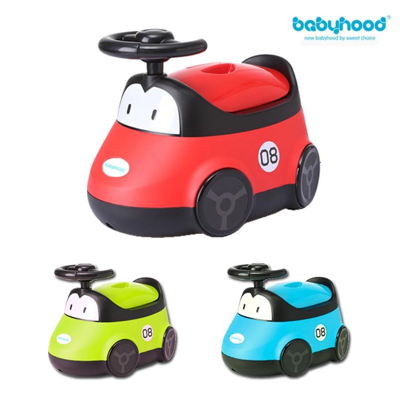 babyhood 小汽車學習便器(三色) 便器 米菲寶貝