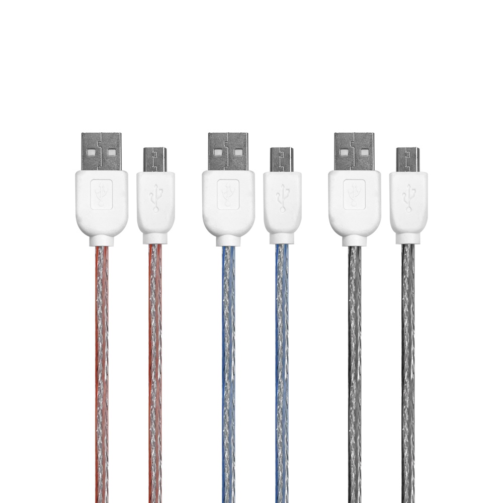 抗干擾多重防護MicroUSB傳輸線 micro USB 1米