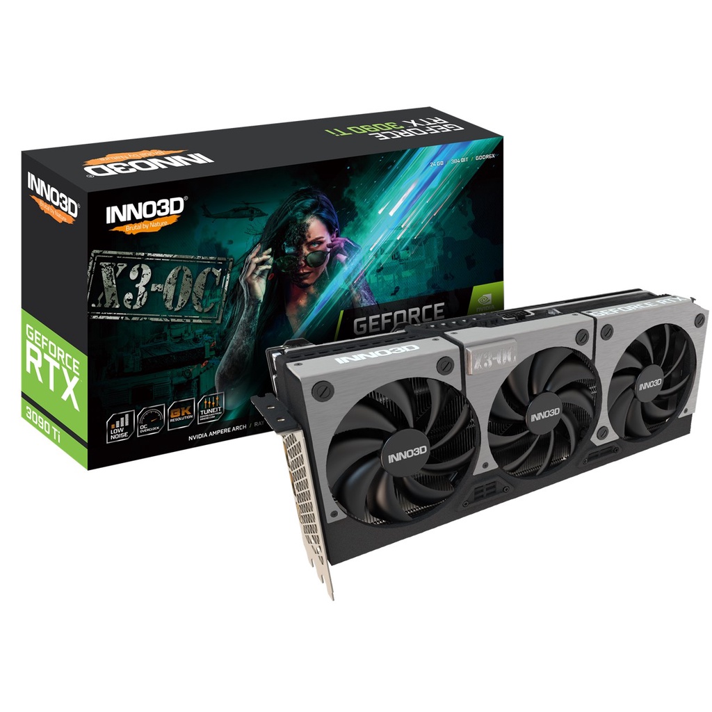 【全新未拆封】INNO3D GEFORCE RTX 3090TI 24GB GDDR6X X3 OC