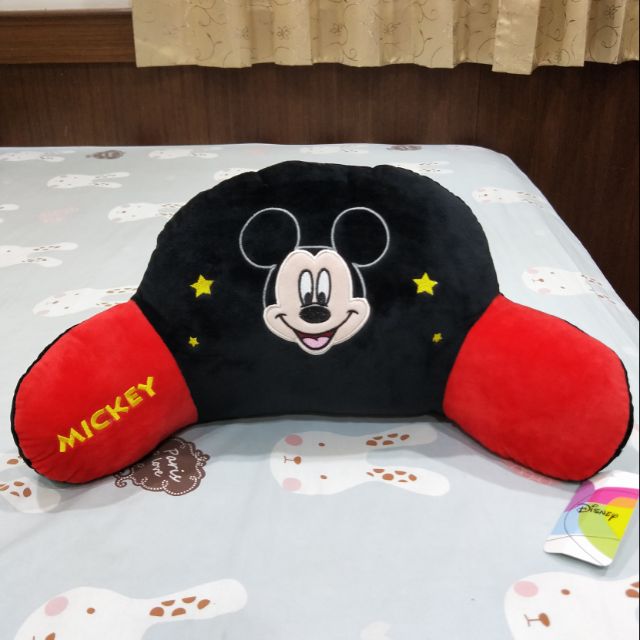 全新正版廸士尼米奇米老鼠U型腰枕靠枕抱枕 有雷射標籤 Mickey