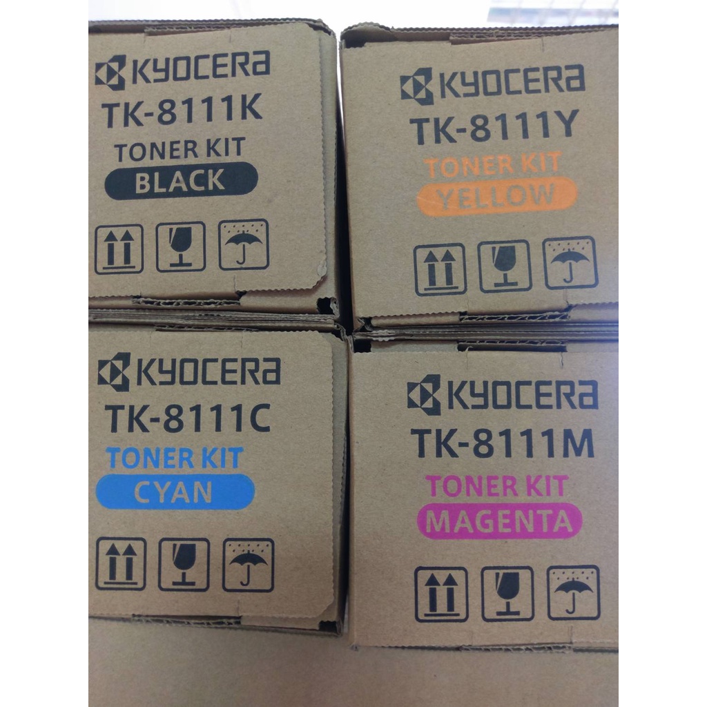 京瓷 Kyocera  A3彩色影印機 M8124cidn 原廠碳粉匣 TK-8111K /TK-8111