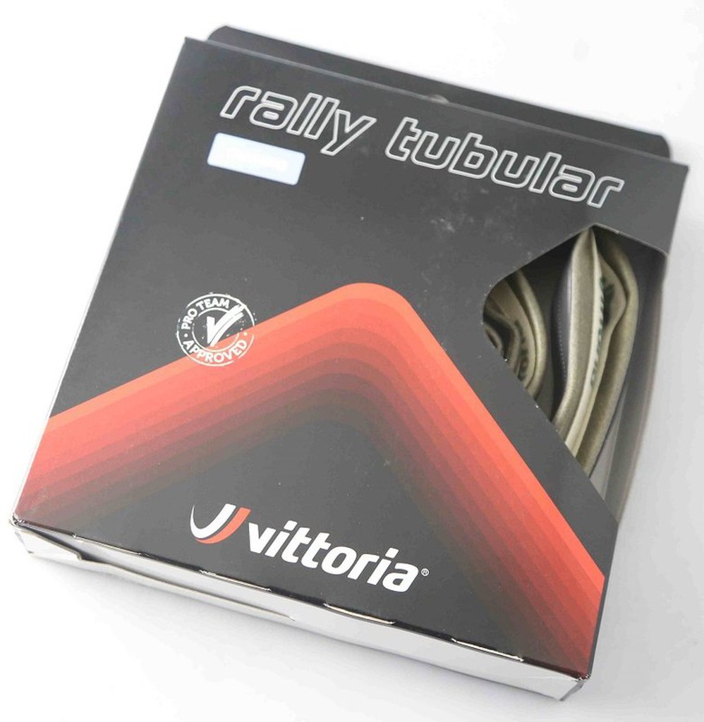 [胖虎單車] 維多利亞 Vittoria Rally Tubular Tyre 公路車管胎 (黑色 700x21C)