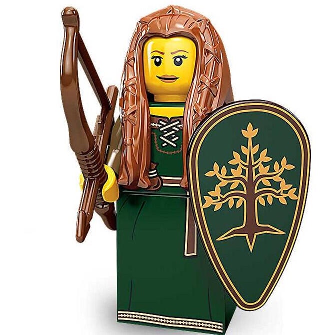 【台中翔智積木】LEGO 樂高 71000 第9代 15 Forest Maiden 精靈射手 精靈 女射手