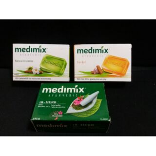 [ MEDIMIX 印度當地內銷版 ] 升級白鑽版 印度美肌皂125g/個 超低價$40元/個