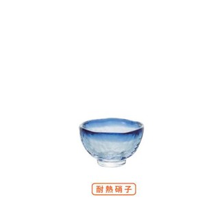 【現貨/發票】日本 ADERIA 津輕 手作藍色耐熱清酒杯 (3入) 石塚硝子 日本製 清酒杯 酒杯