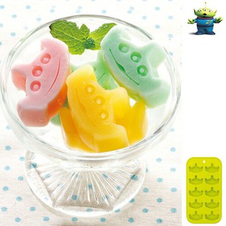 日本 迪士尼玩具總動員 三眼怪/小熊維尼pooh*矽膠 製冰盒冰塊模具 冰塊盒 巧克力 果凍 布丁模具