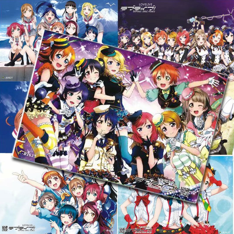 現貨 Lovelive海報動漫海報周邊ver南小鳥東條希動漫妮可真姬花墻壁紙 蝦皮購物