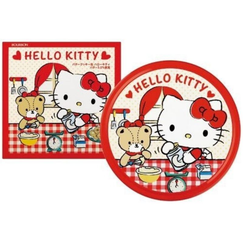 Bourubon北日本Hello Kitty巧克力奶酥餅60枚雙層禮盒特惠中~紅盒