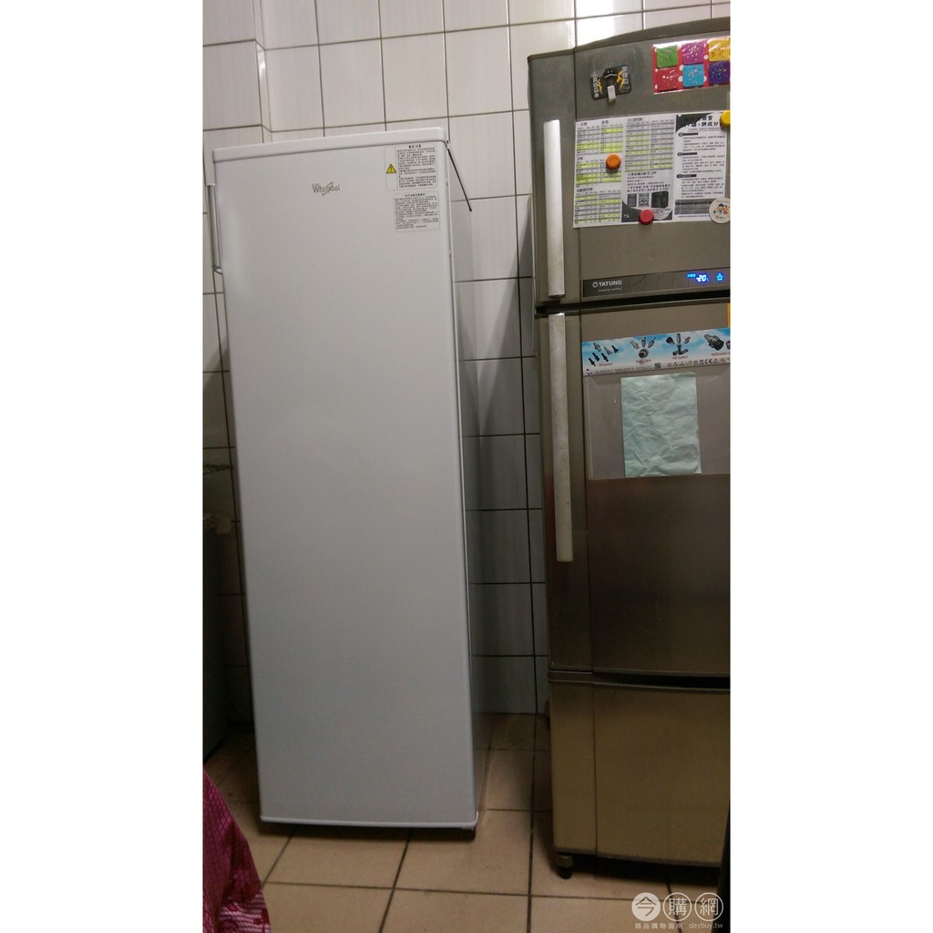 Whirlpool惠而浦193公升直立式冷凍櫃冰櫃型號WIF1193W