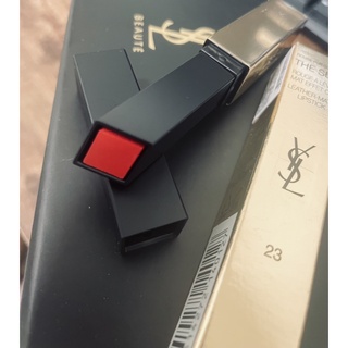 全新正品現貨 YSL奢華緞面絲絨唇膏 聖羅蘭口紅 色號21/23 即期品2024/11 YSL全新口紅特價