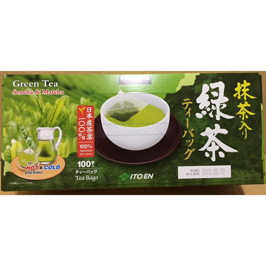 有效期限2020.09 kirkland signature 科克蘭 日本綠茶包 綠茶 costco 代購 好市多