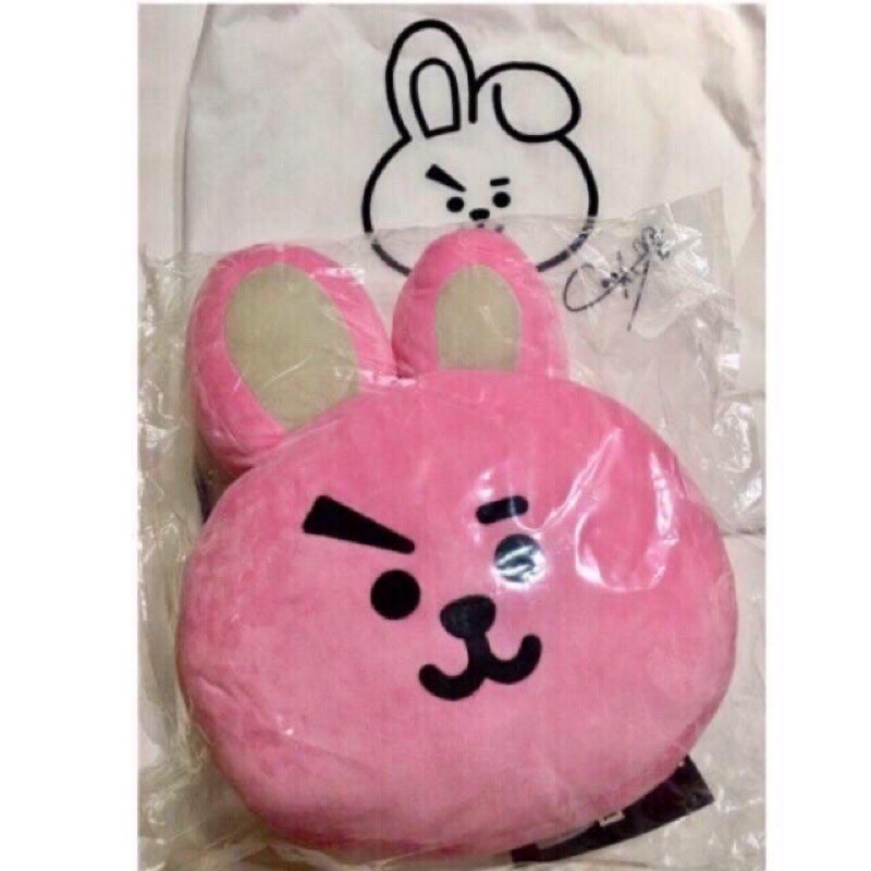 💕正版BT21 TATA COOKY RJ抱枕（大）微笑抱枕 靠枕韓國line friends（中）抱枕