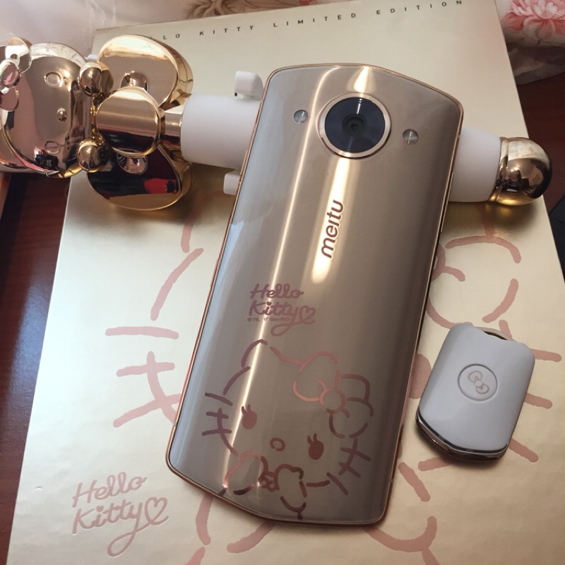 美圖手機 二手M8s Hello Kitty限量版 128G