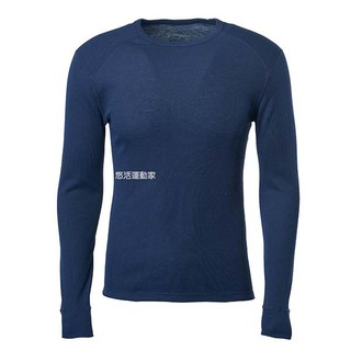WILDLAND H2666-72 深藍色 男Highest彈性圓領保暖衣 四向高彈性纖維 登山 旅遊《台南悠活運動家》