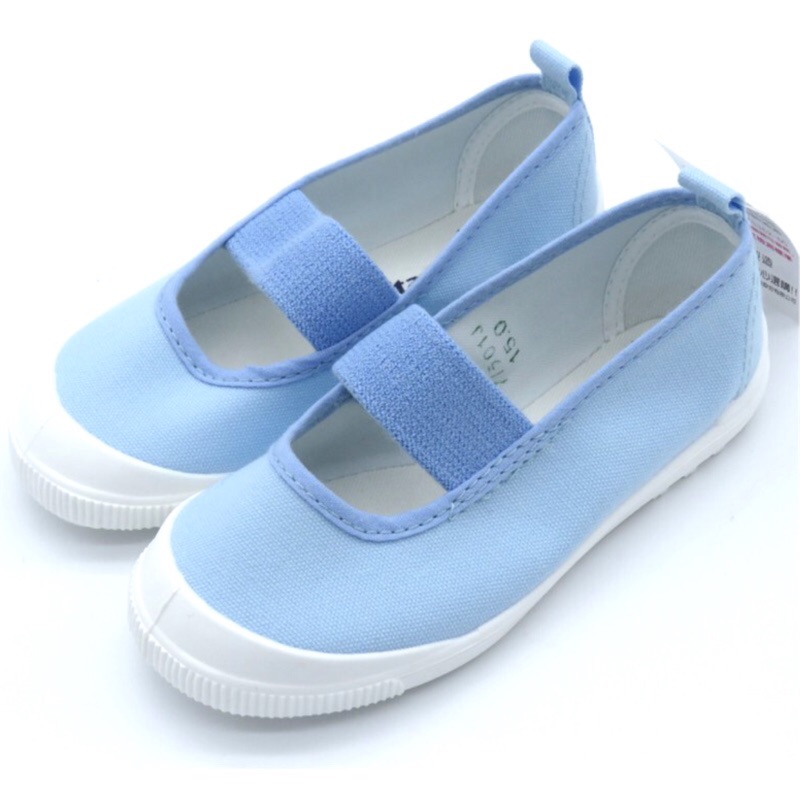 (2024/04現貨)日本Moonstar-日本製室內鞋(幼稚園專用)(15~25號)(藍色)現貨當天出貨