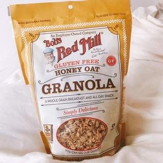 🌾Bob’s Red Mill鮑伯紅磨坊 無麩質 蜂蜜燕麥片🥣Granola 燕麥穀片 脆燕麥 格蘭諾拉麥片 早餐燕麥
