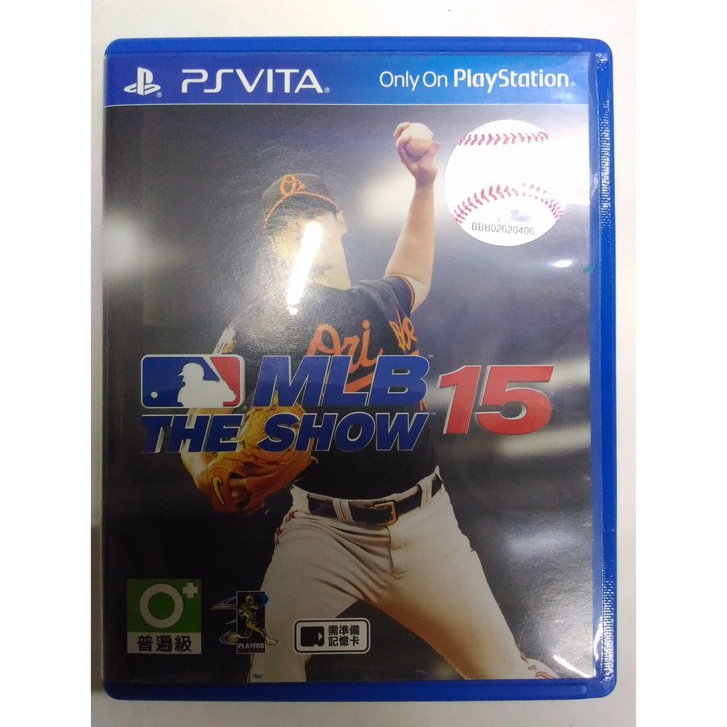 二手佳品~有現貨 PSV PS Vita MLB THE SHOW 15 亞版 英文版 普遍級 美國職棒大聯盟