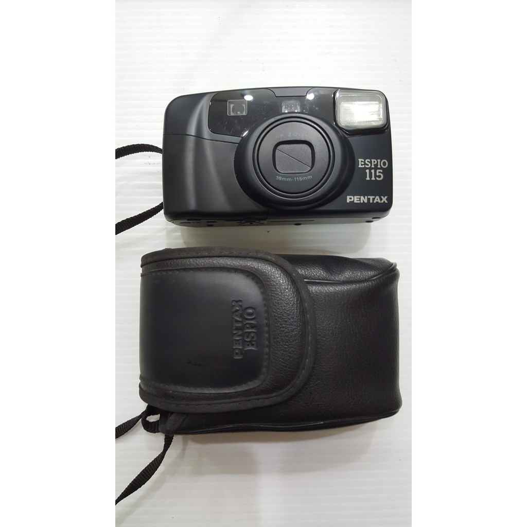 故障零件機 可開機 鏡頭排線故障H3顯示 PENTAX espio 105 底片相機 不附電池