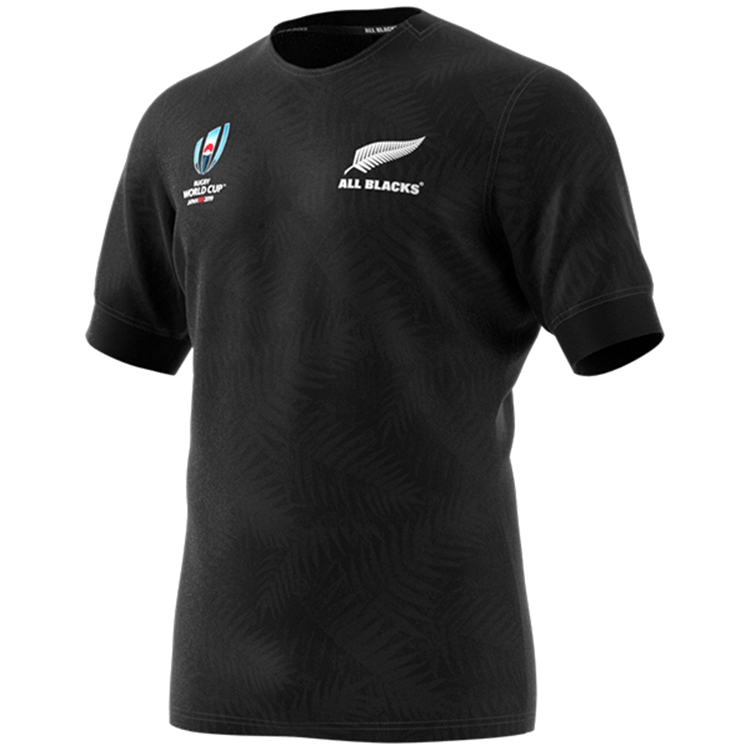 紐西蘭全黑隊球衣All Blacks RWCJersey橄欖球服緊身版POLO衫