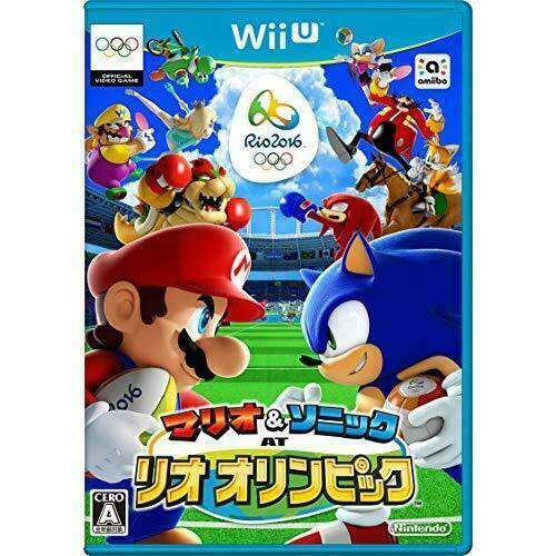 遊戲歐汀 Wii U 瑪利歐＆索尼克 AT 2016 里約熱內盧奧運  wii主機不可讀取