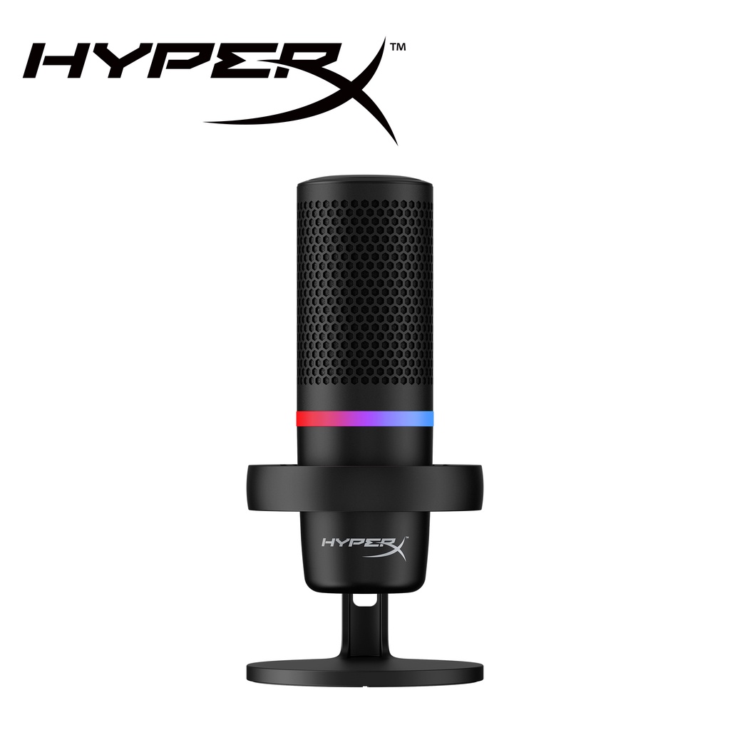 【友藝3C】HyperX DuoCast – RGB USB 電容式麥克風